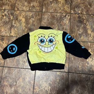JH DESIGN unique SpongeBob Button Up size 5 kids